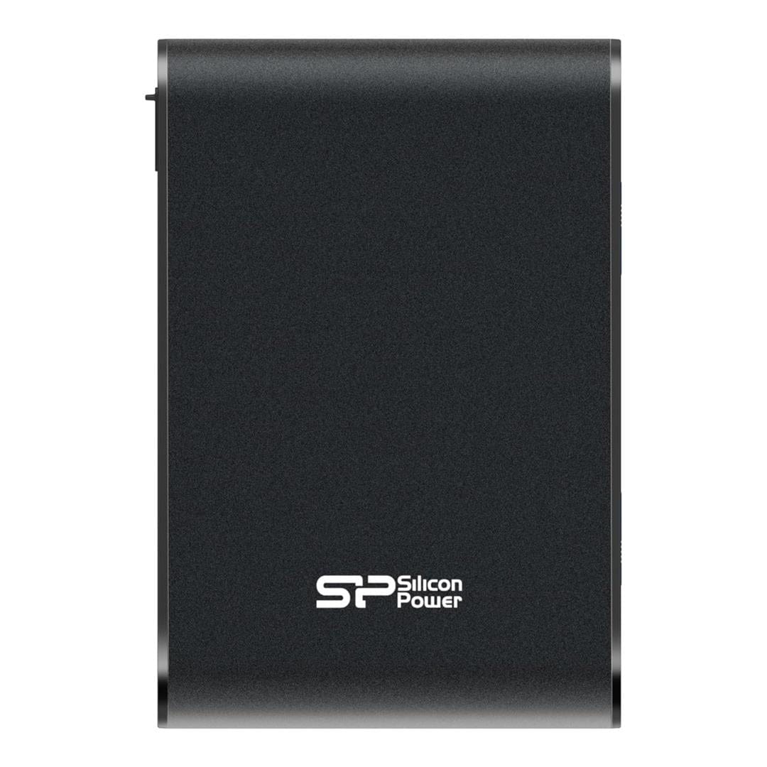 Silicon Power Vault A80 2.5-inch 2TB USB-A Black External Hard Drive SP020TBPHDA80S3K