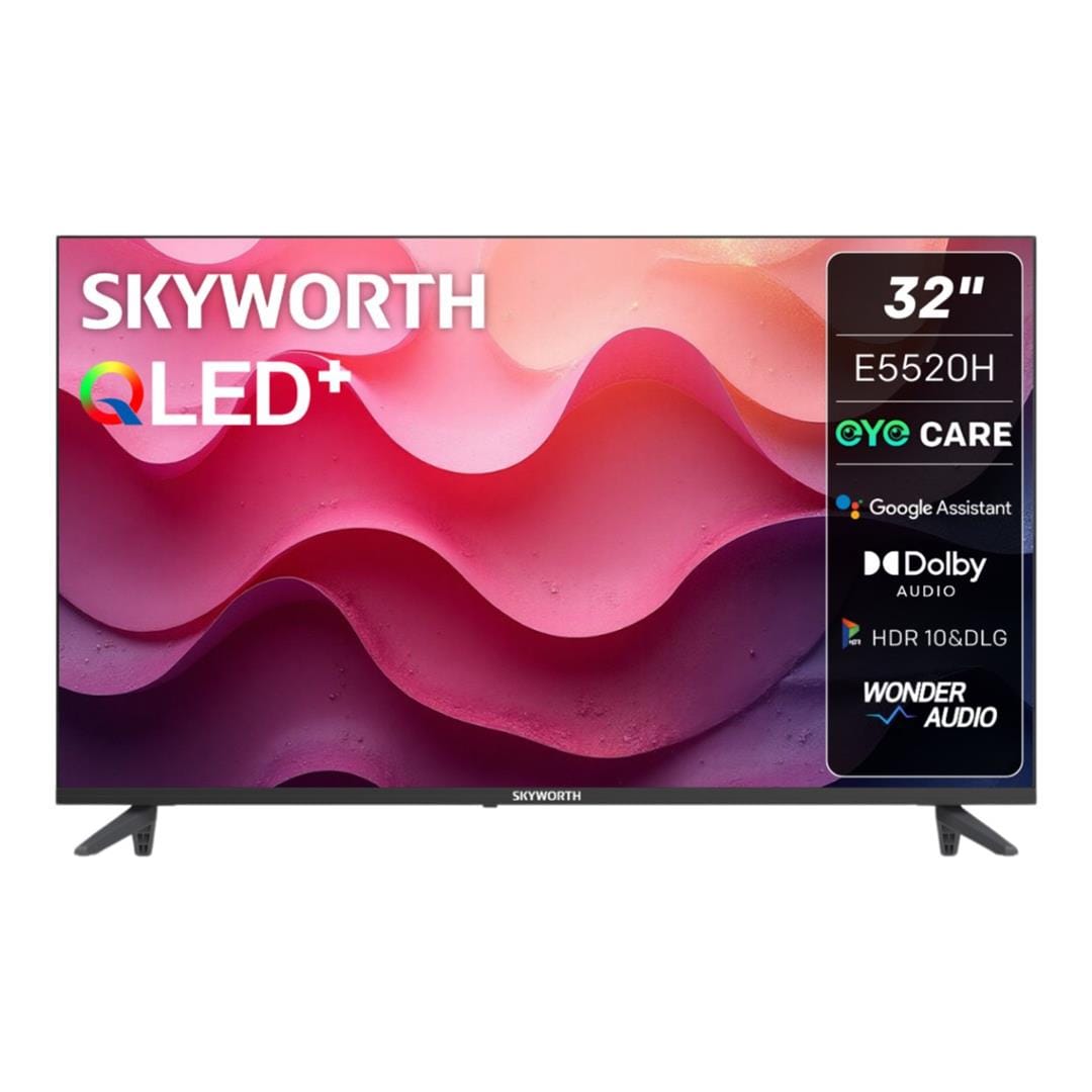 Skyworth 32E5520H 32-inch HD QLED Google Smart TV