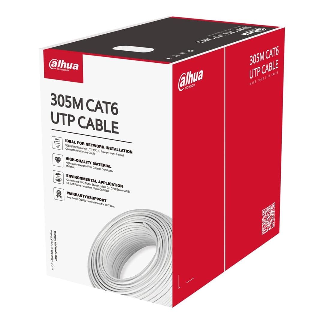 Dahua PFM920I-6UN-C UTP CAT6 Cable 305m