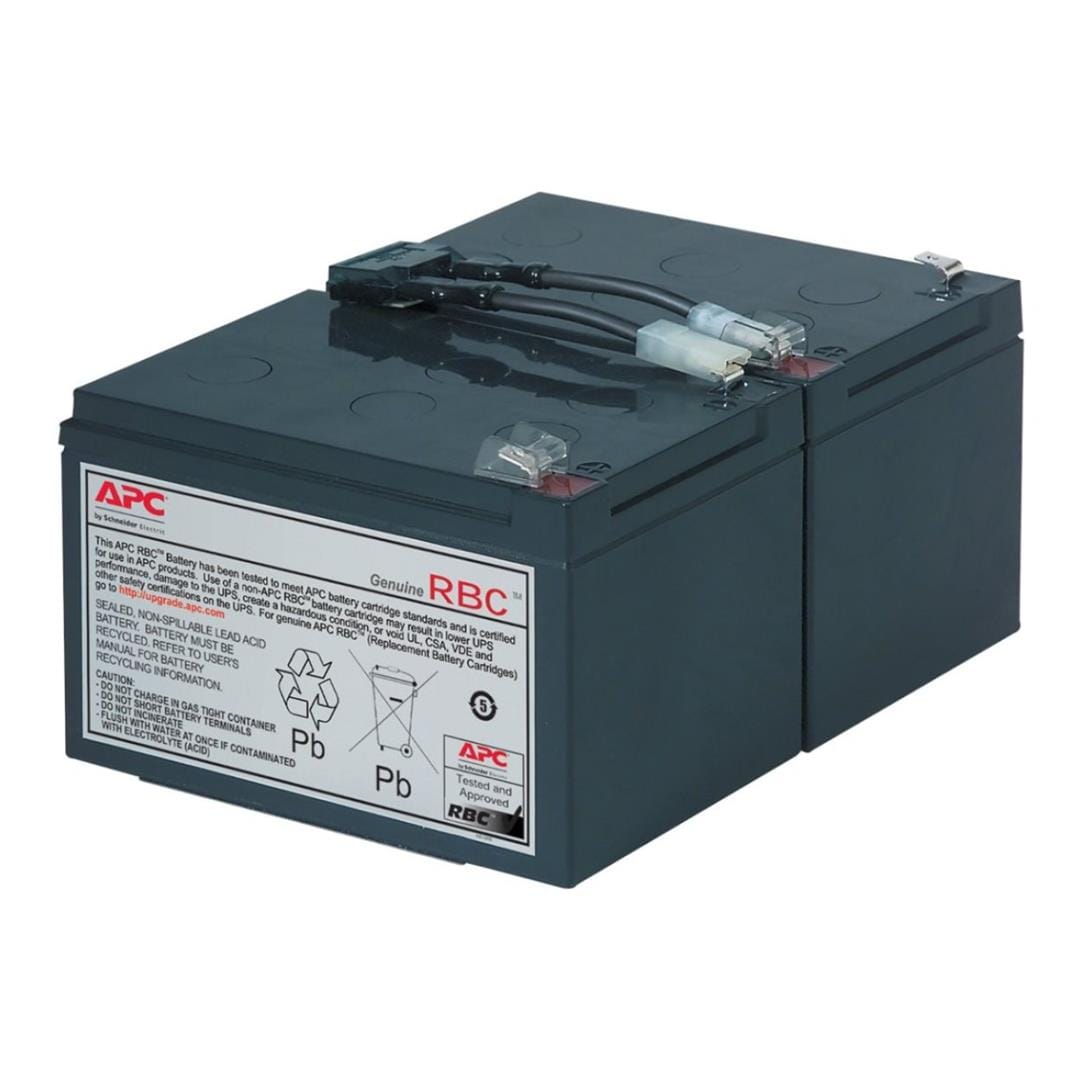APC RBC6 11Ah 12VDC UPS Sealed Lead Acid (VRLA) Replacement Battery