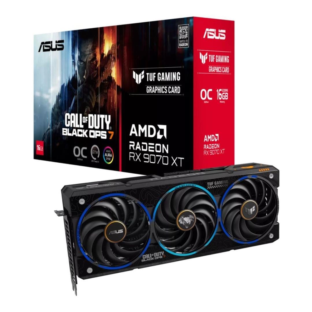 ASUS TUF Gaming AMD Radeon RX 9070 XT COD BO7 Special Edition 16GB GDDR6 90YV0L76-M0NM00