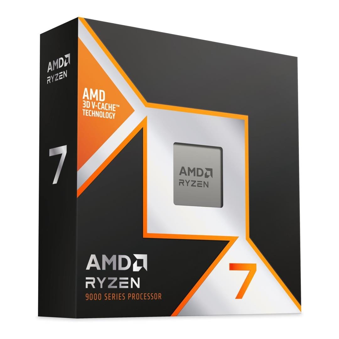 AMD Ryzen 7 9850X3D CPU - AMD Ryzen 7 8-Core Socket AM5 5.6GHz Processor 100-100001973WOF