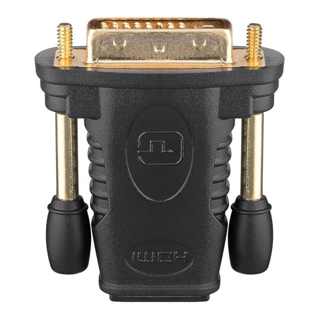 Goobay HDMI Male to Dual-Link DVI-D Male Adapter Black 68931
